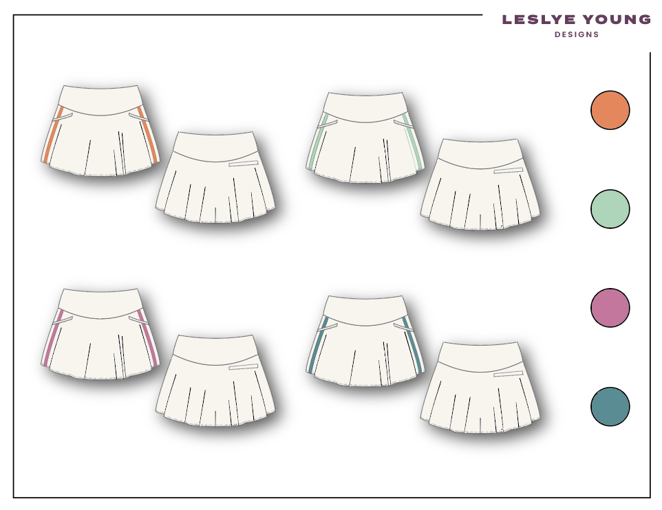 Flat sketches for project 3
